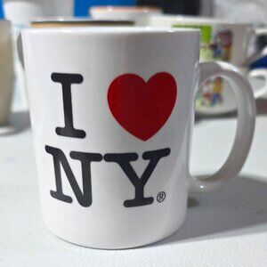 I Love Heart New York NY Classic Retro Vintage White Coffee Tea Mug